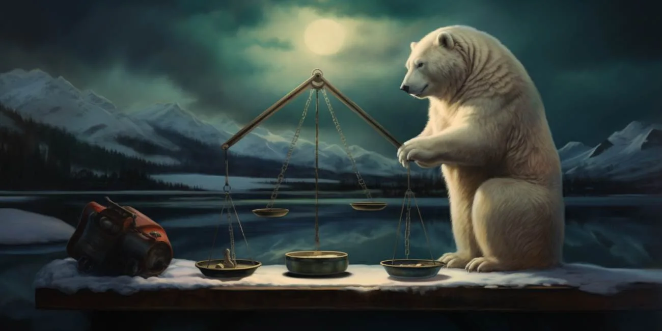 Cât cântărește un urs polar?