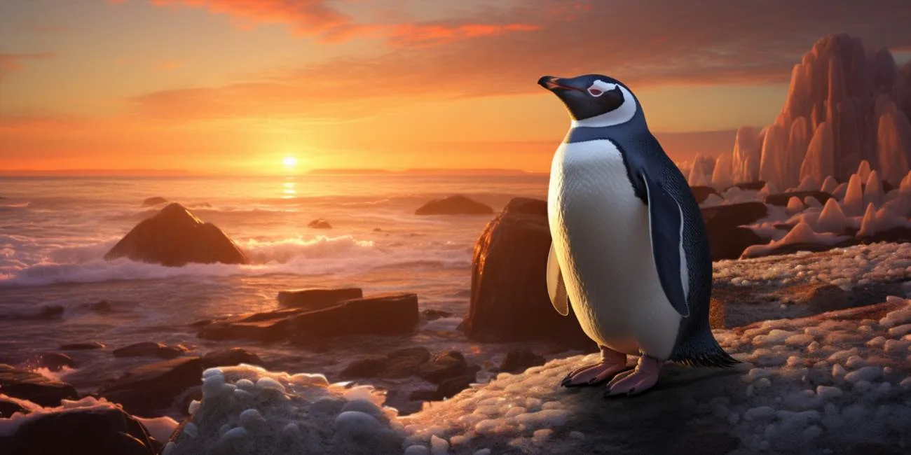 Pinguinul - simbolul frumuseții și rezistenței în regatul ghețurilor