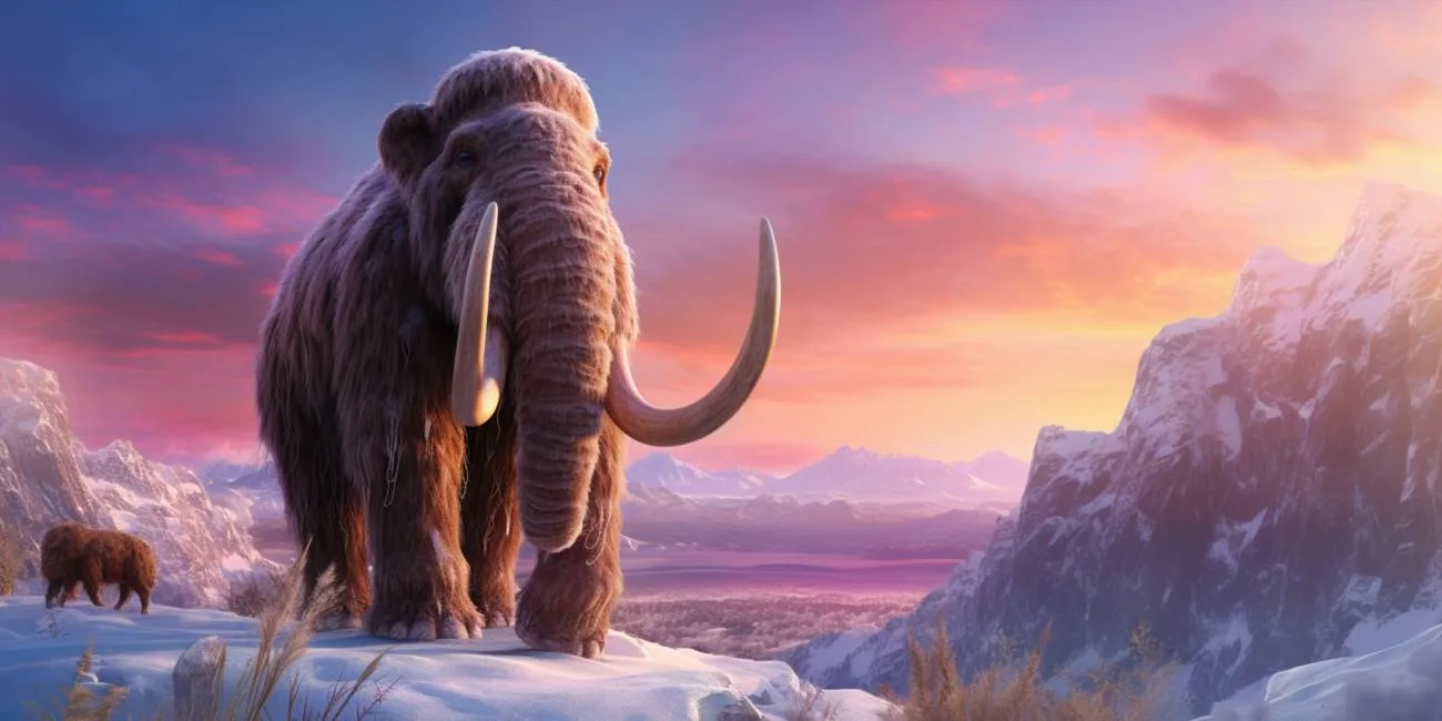 Polar mammut - majestic beasts of the arctic